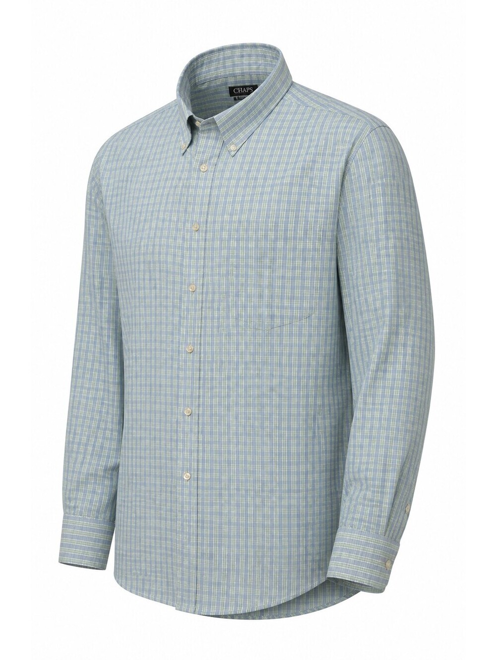 Chaps Men's Comfort Stretch Regular Fit Button-Down Shirt - 2XL